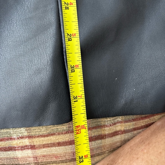 Zara Black Faux Leather Dress - Picture 5 of 7